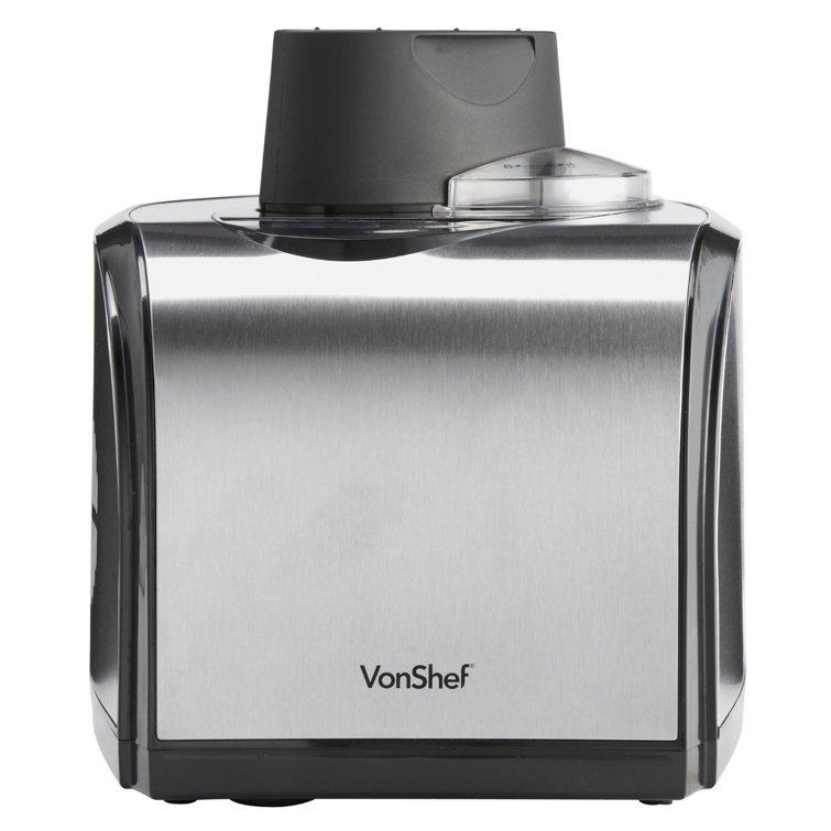 VonShef 1.6qt. Fully Automatic Professional Ice Cream Maker & Reviews